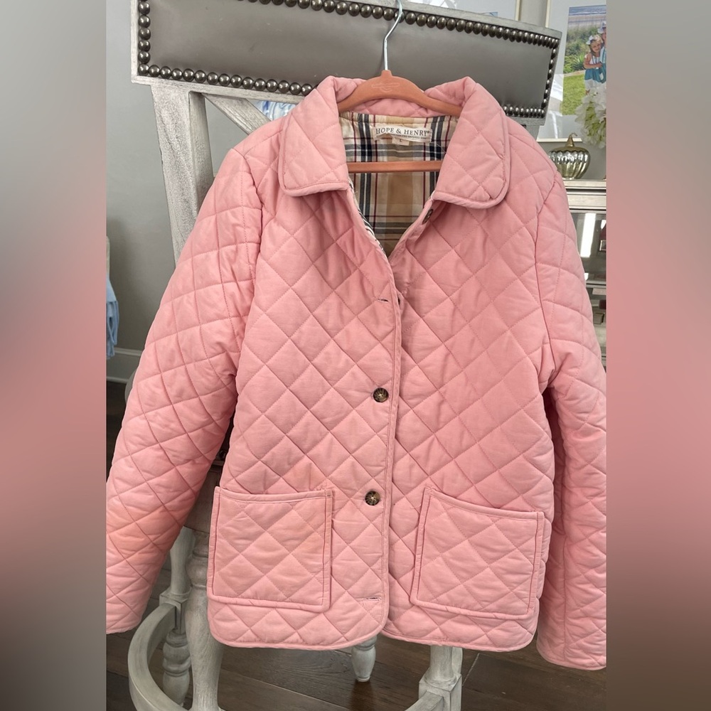Hope and Henry quilted jacket